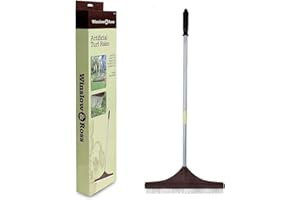 WINSLOW & ROSS Artificial Grass Rake - Astro Turf Rake with Telescopic Handle & Soft Nylon Brush, Fake Rake for Lawns, Leaves, Soil, Pet Hair and Carpet