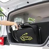 Glanz Elektrikli Ara&ccedil; Şarj Kablosu Taşıma &Ccedil;antası Kare