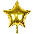 Palloncino Mylar a Forma di Numero 8 Otto Oro 35 cm