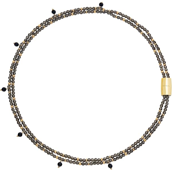 BREIL - Soft Set XL - Collana XL, Collana, Girocollo e Bracciale Donna Collezione MAGNETICA SYSTEM TJ2842 - Trasformabili e Abbinabili ad Altri Elementi della Collezione - in Maglia d'Acciaio IP Black
