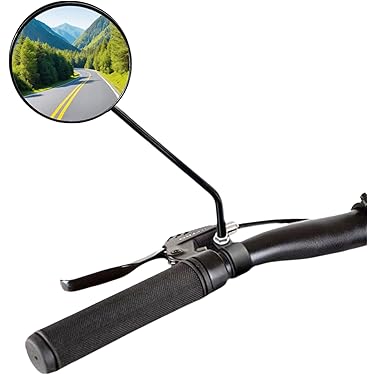 Specchietti Retrovisori Per Bicicletta - 2 Pezzi, Regolabili, Materiale Acrilico Resistente - Foto 10