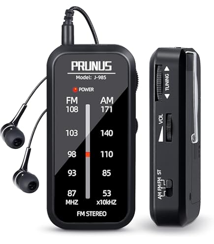 Radio Fm Am Sw,Radio Portable Multifonction Radio Personnelle Avec Lumière Led Support De Haut