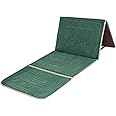 Foldable Prayer mat and Backrest 2 in 1,I-2 Green