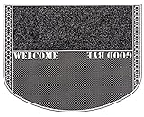 Der Fußabstreifer ist für den Außen- und Innenbereich geeignet, sie ist wetter- und witterungsbeständig und leicht zu reinigen, die Outdoormatte PUR|TwinClean gewährleistet eine hohe Trittfrequenz