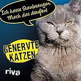  Genervte Katzen: Ich hasse Staubsaugen. Mach das draußen!