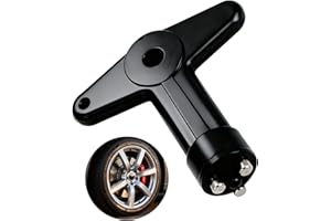 tiyiyok 1 Piezas Llave Tapacubos Antirrobo, Llave antirrobo Tapacubos, Llaves de llantas, Compatible con Renault Clio Espace Kangoo Megane Opel 7700422600