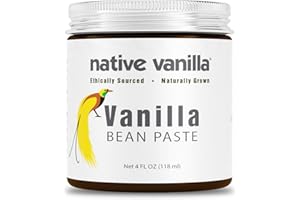 Native Vanilla - Pâte de gousse de vanille pure et naturelle 118 ml (4 oz) - Pour les chefs et pour la cuisine, la pâtisserie et la confection de desserts à la maison