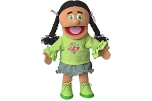 14" Jasmine (Hispanic) by Silly Puppets