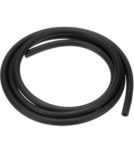 Tubo Silicone Per Riscaldatore/acqua, Sourcing Map, Diametro Interno 8 Mm, Esterno 14 Mm, Lunghezza 1 M, Pressione 101 Psi, Temperatura Da -58°F A 392°F, Rinforzato.