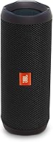 JBL Flip 4 Waterproof Portable Bluetooth speaker - Black, JBLFLIP4BLKAM