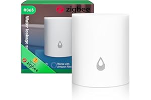 Nous E4 Detector Inteligente de Fugas de Agua ZigBee: Protege tu Hogar de los Daños del Agua
