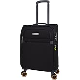Pierre Cardin Ultra Light Hafif L&uuml;x Kumaş Kabin Boy Valiz PC6000 Siyah
