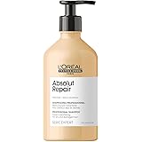 L'Oréal Professionnel Paris Shampoo Professionale per Capelli Secchi e Danneggiati Absolut Repair Serie Expert, Formula Ristr