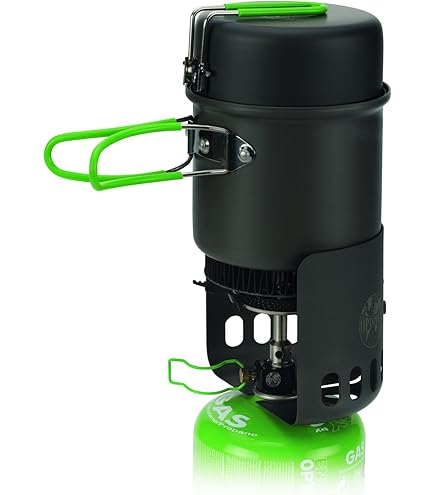 Compact 1-Vlammig Campingfornuis met Piëzo-ontsteking en Windscherm | bol