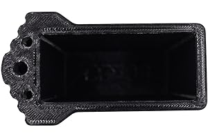 DRUCK SOLUTIONS Leiterfuss Ersatzfuss für Traversen Aussenschuh in verschiedenen Größen aus TPU UV-Resist passend für viele Leitertypen Holmgrößen Anti Rutsch Bodenschohnend Ersatzfuß weich inkl. Bohrschraube (58x25)