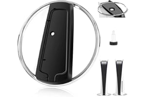 Sweetone Supporto Verticale per Console PS5 Slim, Base Verticale per PS5 Slim Disc e Digitale, Stand Antiscivolo Compatibile con Console Playstation 5