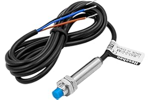 Heschen M8 Induktiver Näherungssensor Schalter Nicht Schildtyp LJ8A3-2-Z/AX Detektor 2mm 10-30VDC 200mA NPN Normal Geschlossen(NC) 3-Draht