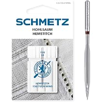 Schmetz Aghi Per Macchina Da Cucire - Top Stitch 90/14 Con Infila Ago, Confezione Singola, Alta Qualità Per Pelle E Stretch