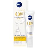 NIVEA Q10 Power Kırışık Karşıtı Sıkılaştırıcı G&ouml;z Kremi, 15 ml, Hassas G&ouml;z &Ccedil;evresi, Şişkinlik,Hyaluronik Asit,Kreatin,Hafif F