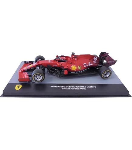 Bolid F1 Ferrari SF21 Sainz Scala 1:43 Bburago - Modello In Metallo Collezione