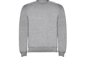 ROLY R1070 Clásica Sudadera Cuello Redondo Hombre