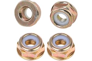 COYUN 4 dadi filettati a sinistra per tutti i tipi di trimmer con filettatura sinistra M10 x 1,25 per irrigazione, timer trimmer decespugliatore