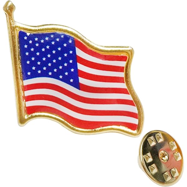Pin De Esmalte Bandera De Israel Y USA - Insignia Metálica De Amistad Entre Países, Para Coleccionar O Llevar