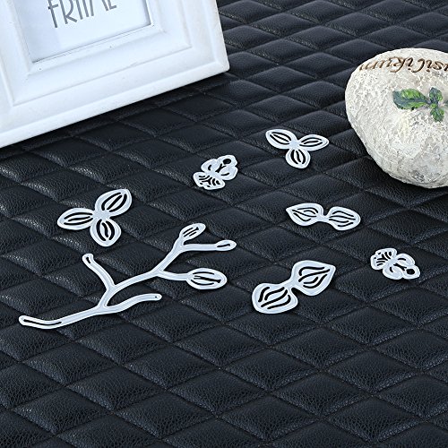 Demiawaking Schneiden Schablonen DIY Sammelalbum Dekor Papier Karten, Metall Buchzeichen , Metall Lesezeichen als Geschenk fuer Freunde (13) - 4