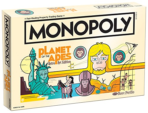 Preisvergleich Produktbild Planet of the Apes Retro Edition Monopoly Brettspiel