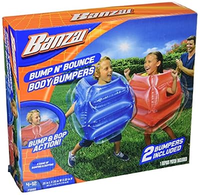 Banzai lysb01b1 x 3uss de Toys Garden Toy Bump N Bounce Body 2 Bumpers Included by