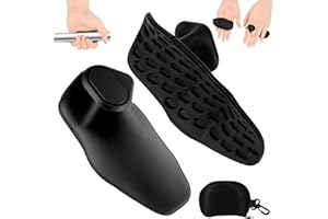 DAMIGHT Gym Weight Lifting Grips, Rubber Weightlifting Anti-Slip Workout Grips for Men Women, Fingerless Workout Gym Gloves for Palm Protection, Training and Exercise, Dumbbell, Deadlift, No Sweaty (A)