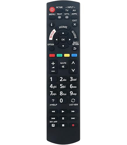 ALLIMITY Telecomando Sostitutivo Per TV Panasonic – Modelli N2QAYB001181 / N2QAYB001180, Senza Programmazione