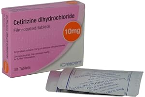 INADINE 360 x 10mg Cetirizine - One a Day hay Fever and Allergy Relief Tablets (12x30 Tablets)