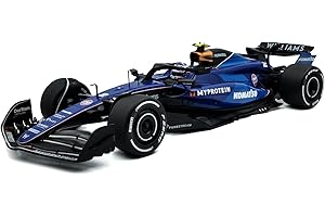 SOLIDO 1:18 Williams F1 Team FW46 Blue L.Sargeant Saudi Arabia GP 2024