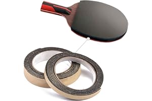 RSYHVG Side Tape Pingpong Sports Protective Band Crash-resistant Sponge Racket Accessory for Table Tennis/Ping Pong Paddle 2M(2Pcs)