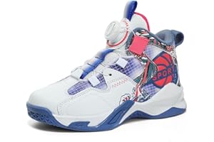 CZHIHANEG Zapatillas de Deporte de Moda Zapatillas de Deporte para niños Zapatillas de Baloncesto para niños Zapatillas de Baloncesto para niños Zapatillas de Deporte Altas