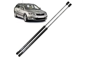 BIAREN Lot de 2 vérins à gaz pour hayon arrière pour Skoda Octavia Mk2 Combi Estate 1Z5 2004-2013 Système de levage 480 (N) 492 mm 1Z9827550