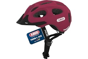 ABUS Youn-I ACE City Helmet - Modern Bicycle Helmet for Daily Use - for Women and Men