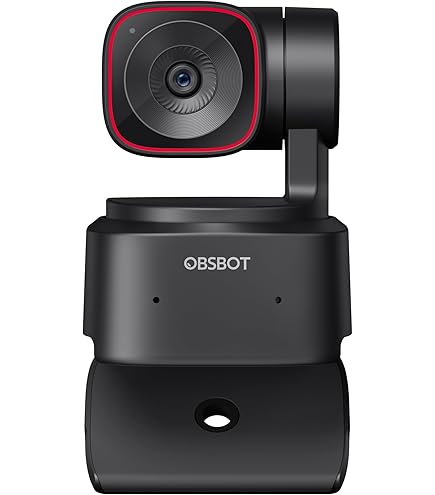 OBSBOT Tiny 2 Webcam 4K Voice Control PTZ, AI Tracking Multi-Mode