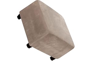 POIUYT Ottoman Schonbezug Hockerbezug Bezug für Fußhocker, Quadratisch Stretch Ottomane Abdeckung, Sitzhocker Elastisch Husse, Jacquard Überzug Möbel Protector für Sofa Fußbank (Color : E, Size : 1pc)