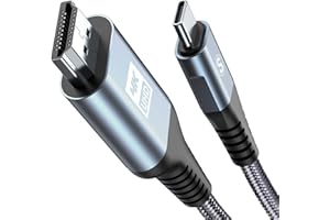 AVIBREX Cavo USB C a HDMI 2M,Cavo USB Tipo C a HDMI 4K UHD Compatibile Thunderbolt 4/3 con i Phone 17 16 15 Pro/Max,MacBook Pro/Air 2020, iPad Air, iPad Pro 2021,Samsung S25 S24 a S8,iMac,XPS,Surface,Dell,HP