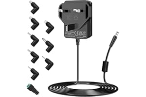 ANKS 5V 3A Power Adapter, AC 100-240V to DC 5V Charger 1A 2A 3A DC Power Supply Cable for LED Strip Lights, Audio/Video, Router, for Raspberry Pi Baby Monitor TV Box USB Hub Bluetooth Speaker Tablet
