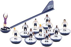 PAUL LAMOND Subbuteo 3455 Player Set, White/Blue