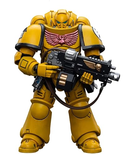 Action Figure JOYTOY Warhammer 40K 1/18 – Ultramarines Primaris Tenente Argaranthe, Modello Da Collezione