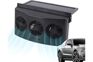 Anloximt fenêtre Voiture - 3 Voiture à Ventilateur Solaire | radiateur Voiture, Accessoires Voiture purificateurs d'air radiateur d'évent