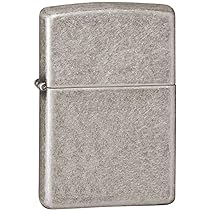 ZIPPO Zippo vlammenmodel - Iron Stone - Laser Grave - aansteker winddicht, oplaadbaar, in hoogwaardige geschenkdoos MP404049 CN421889 eenheidsmaat