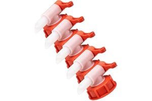 TRADE CHEMICALS Drum Tap, Aeroflow Dispenser for Plastic Drums, Fits 10L, 20L, 25L (5)