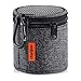 Price comparison product image Bluetooth Speaker Case, Hianjoo Speaker Bag for Anker SoundCore mini/Betron KBS08 BPS60/EasyAcc Mini Wireless Speaker, Protable Mini Bluetooth Speaker Carry Case With Carabiner - Black