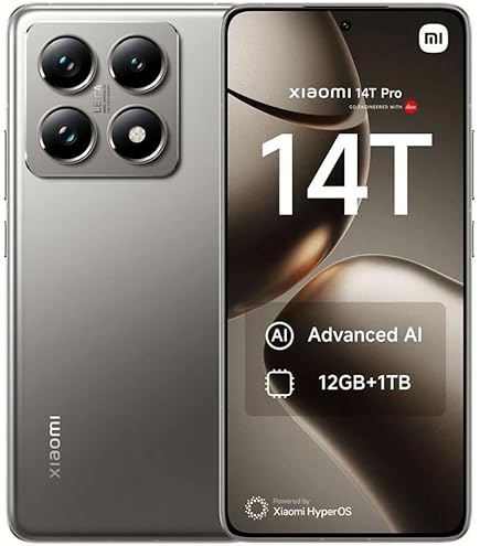 【美品】Xiaomi 14T Pro Titan Black 512GB Amazon.com: Xiaomi 14T Ai 5G (512/12GB) Global ROM Unlocked