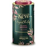 AHMAD TEA Kew Garden Majestik English Breakfast D&ouml;kme Siyah &Ccedil;ay 100 gr | Klasik İngiliz &ccedil;ayı
